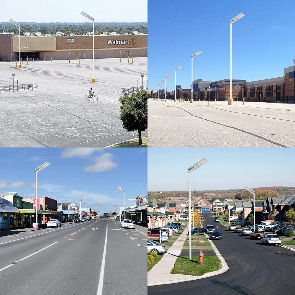 LAP Energy Saving Aluminum Outdoor Ip65 Waterproof 150w 180w All In One Solar Led Street Light