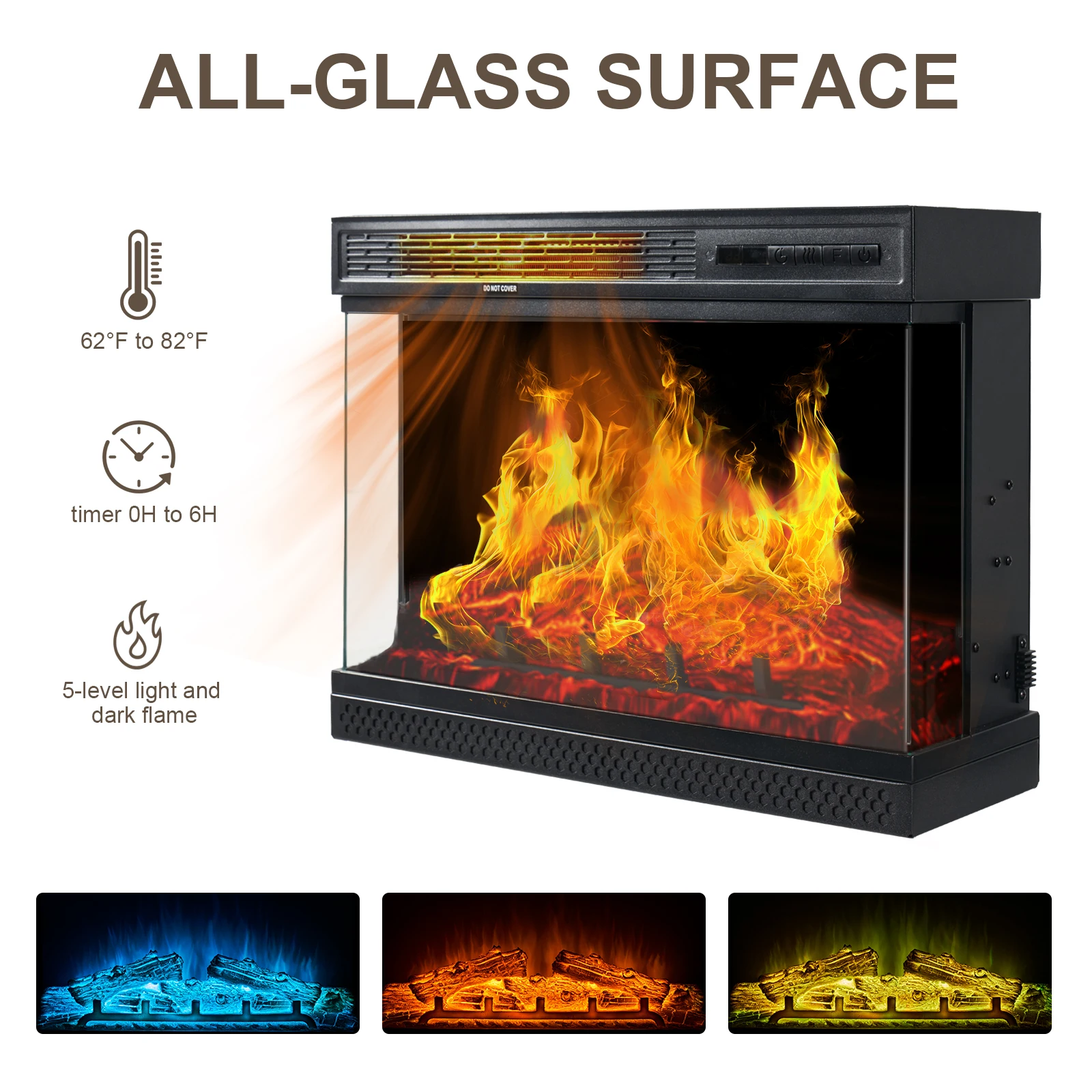 Electric tv stand unit modular tv cabinet with electric fireplace living room 2024 tv stands with led lighting for living room