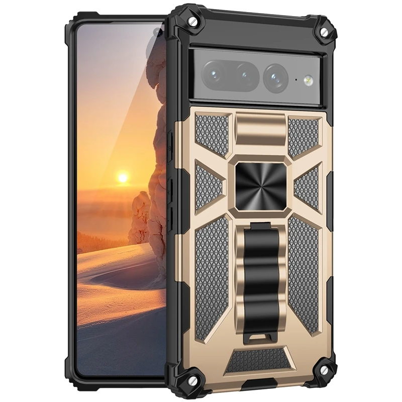 For Google Pixel 7 Pro Kickstand case shockproof cover, For For One Plus Ace 5G Car Mount case