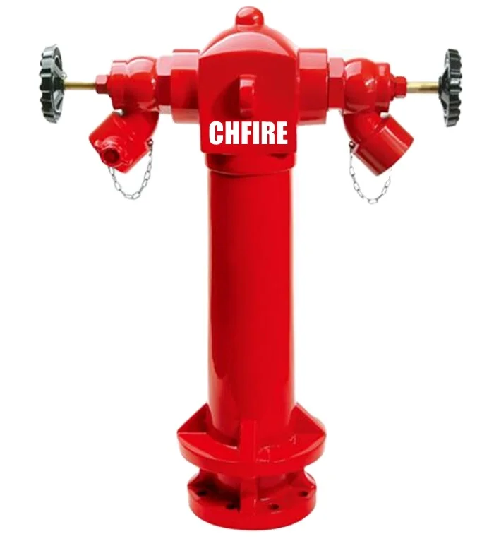 Пожарное оборудование CHFIRE 4-дюймовое 2-стороннее пожарное (столб) гидрант