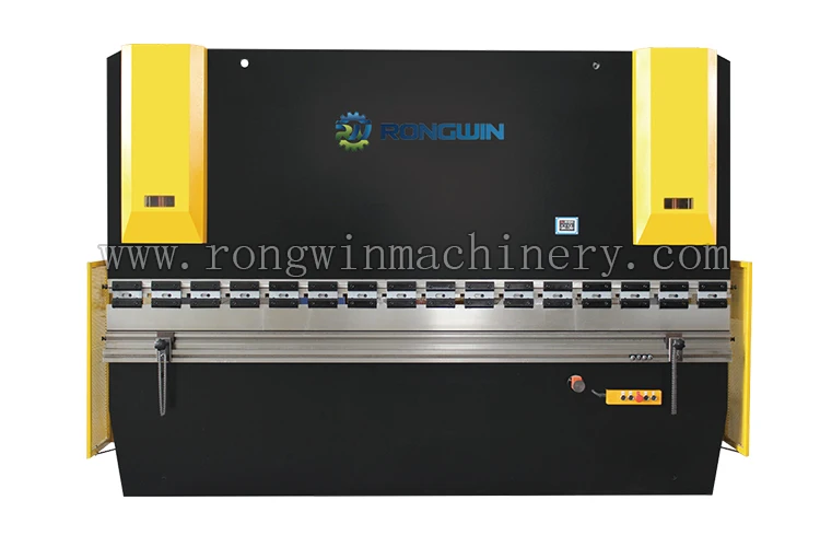 Manual Sheet Metal Pan and Box Brake Folding WC67Y 100T 200T 300T 400T Bending Machine