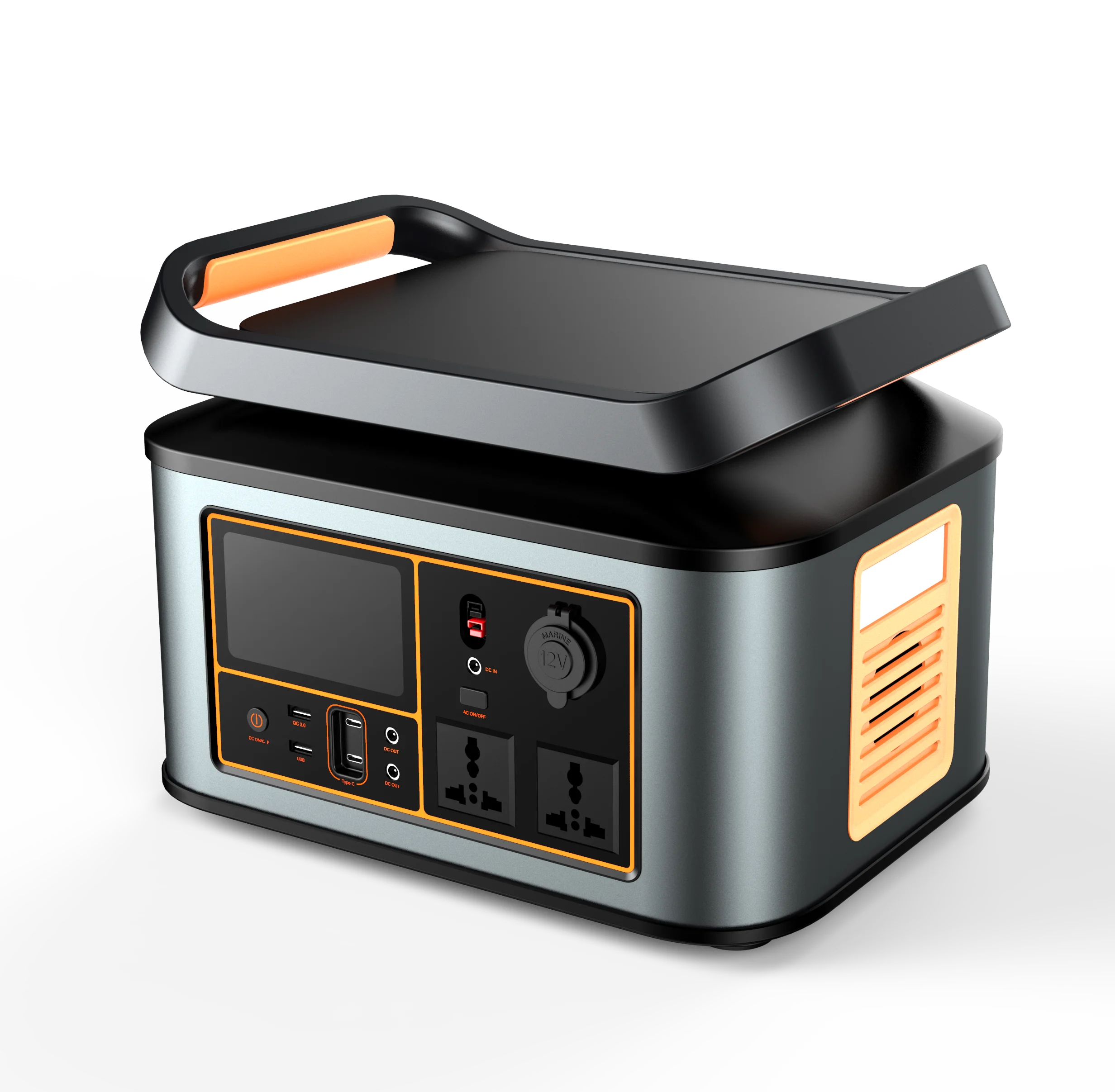 Portable station power bank 1000w battery backup power supply for camping home outdoor office and party