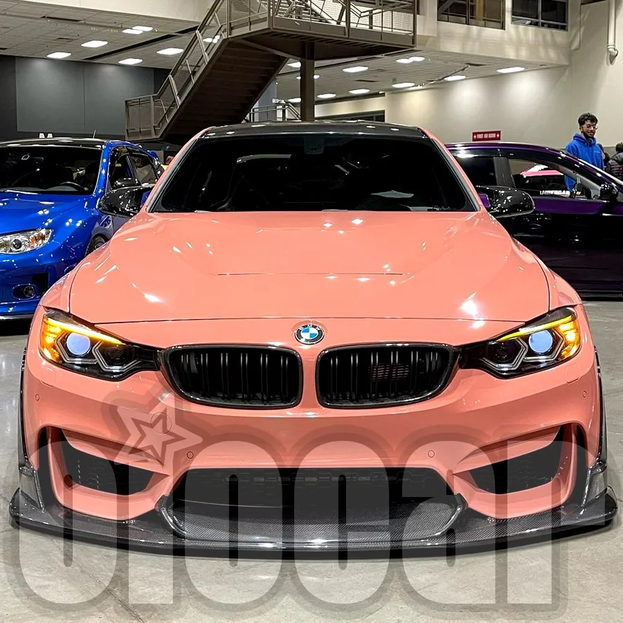 Новые товары! 3 шт. передний спойлер oiomotors для BM F80 M3 и F82 F83