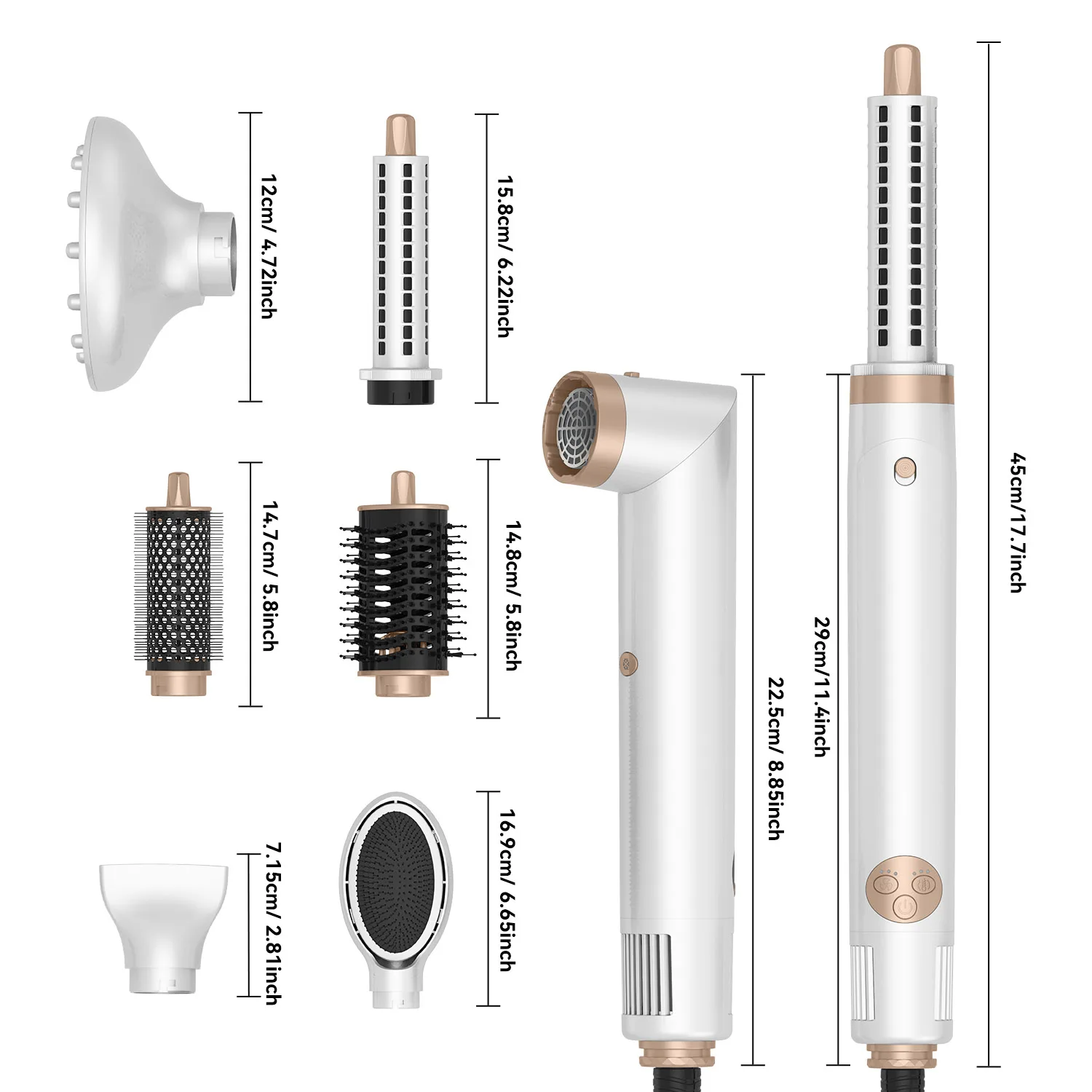 Manufacturer Hair Air Dryer 110000 Rpm  BLDC Motor High Speed Blow Dryer Hair Styler With Heat Cold Function and Negative Ion
