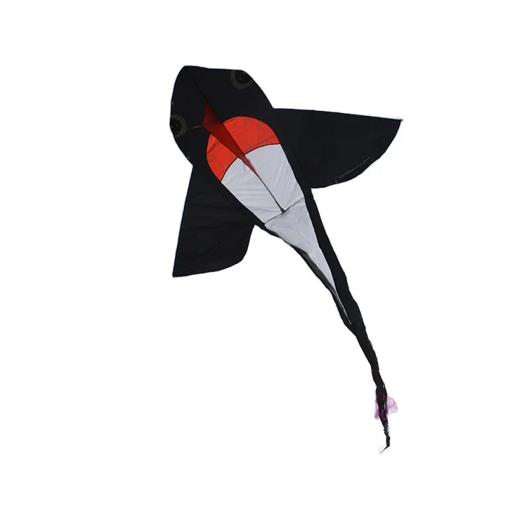 
Flying toys for kids best flying kites Children black shark fishing kite 