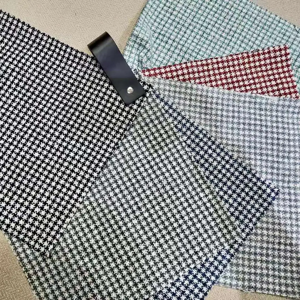 
fashion swallow gird fabric for sofa pillows chair fabric home textile 