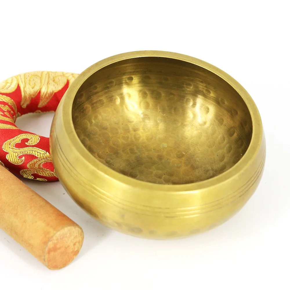 
sound bowl singing bowl in Metal Crafts Hand Hammered Chakra Healing Meditation customize 