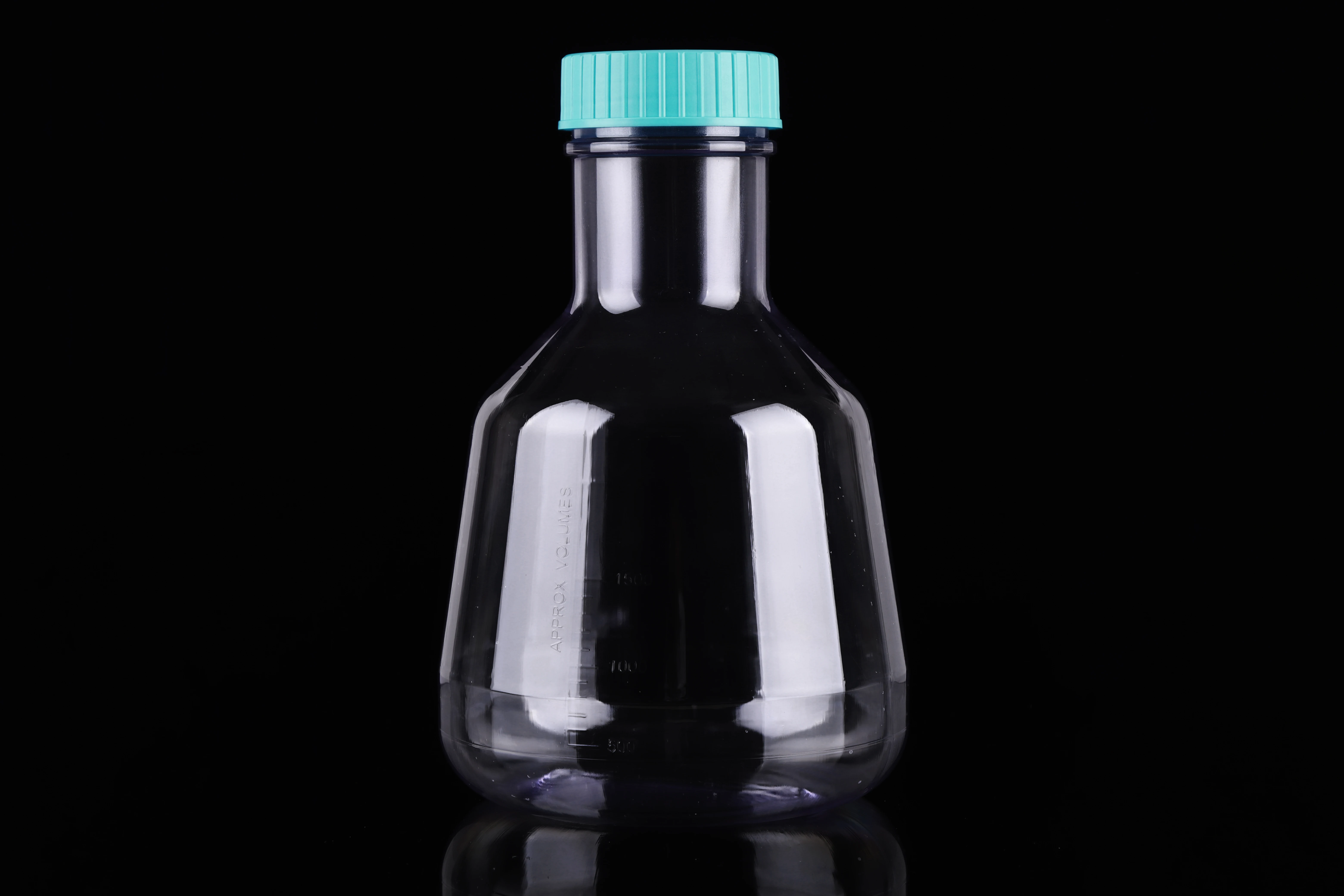 Laboratory Plastic Conical 2L Flask High Efficiency PC Erlenmeyer Flasks