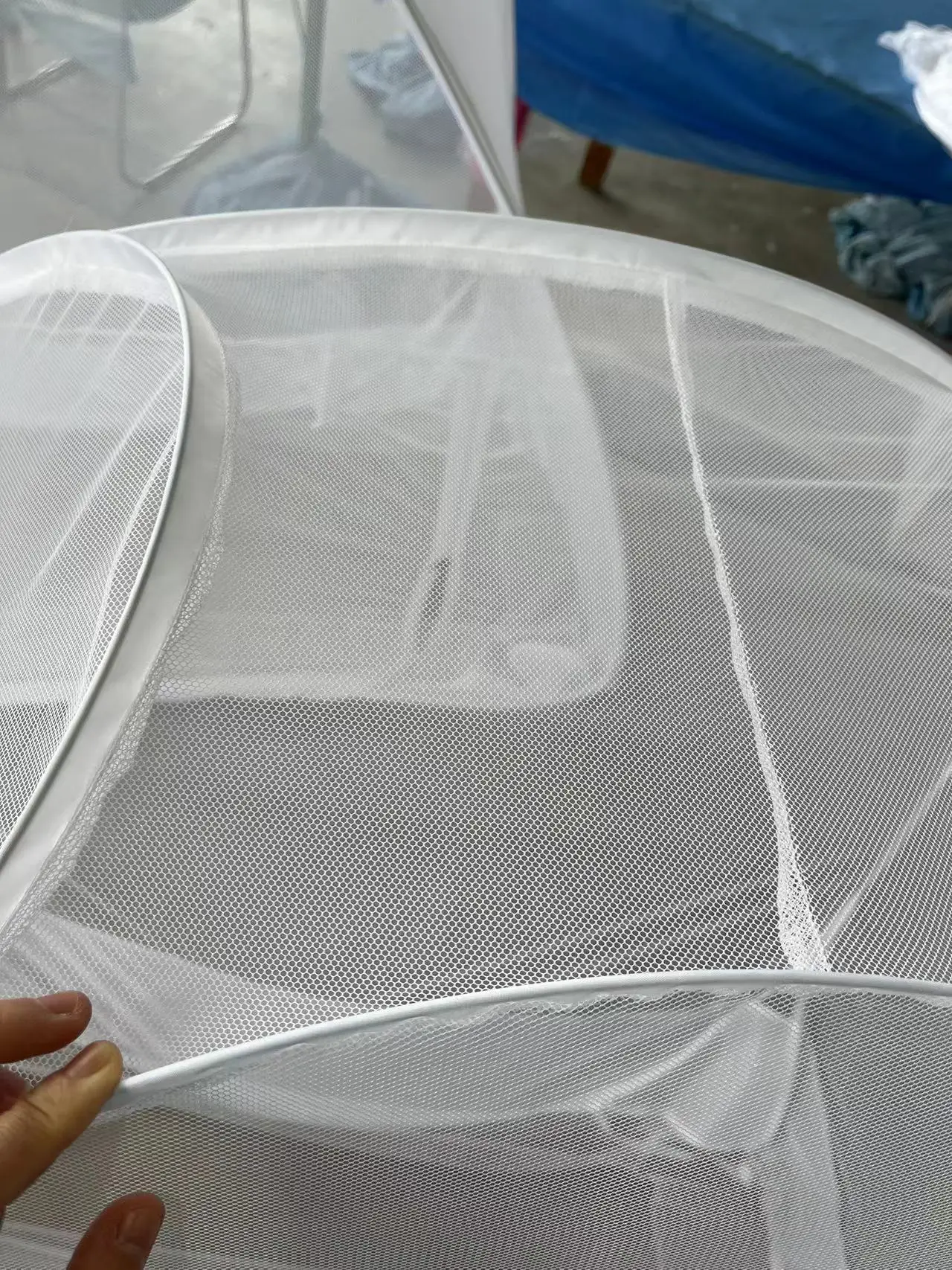 Wholesale Cheap Polyester Portable Double Bed Steel Quadrate Easy Pop up Mosquito Net tent