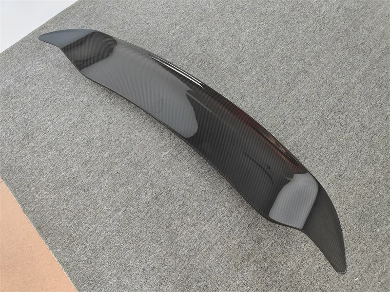 For Mclaren 650S MP4 12C dry carbon fiber rear spoiler V-style body kit front bumper edge rear diffuser side skirts