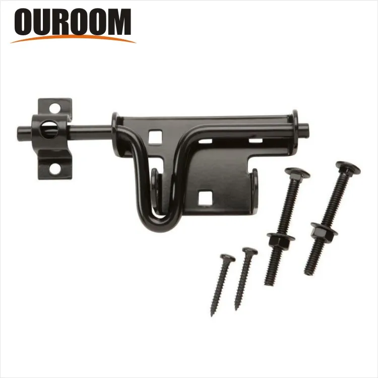 Custom Sliding Fence Vinyl Stainless Steel Hatchet Gate Latch