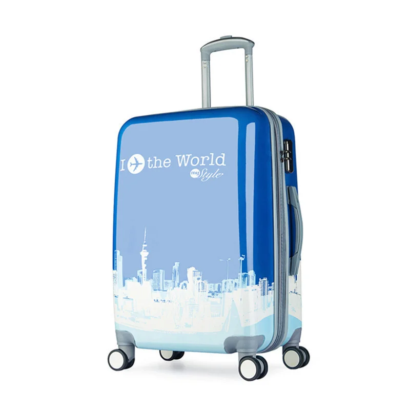 Manufacturer directly brand quality cheap fashion trolley luggage kids children unisex suitcase set hard shell large capacity