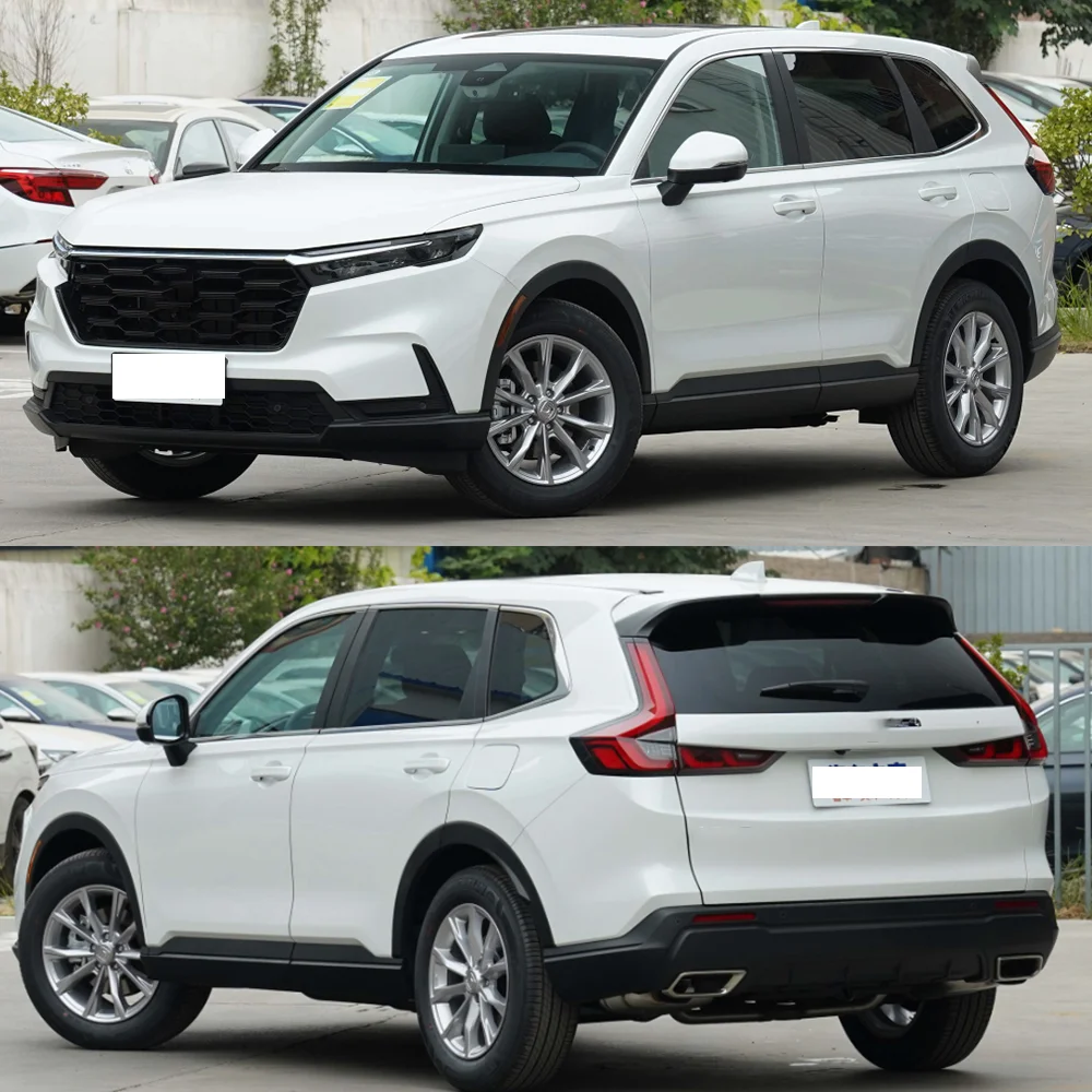 Carbon Color Auto Ox Horn Type Rear View Mirror Cover Protector Trim Body Kit Upgrade Car Accessories For 2023 Honda CR-V