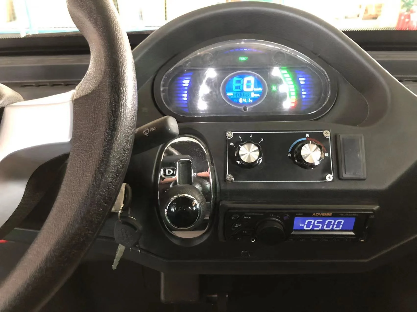 electric van cargo box golf cart van electric mini van