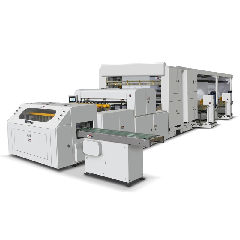 Chinese Manufacture High Speed Automatic 2 Rolls A4 Size Paper  Cutting Machine factory price