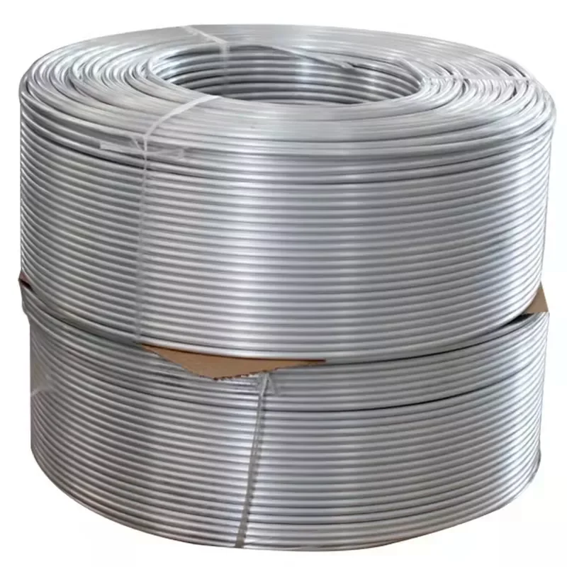 1100 1050 1060 H112 Heat Exchanger Tube Extruded Aluminum Tube for Home Refrigerator and Freezer