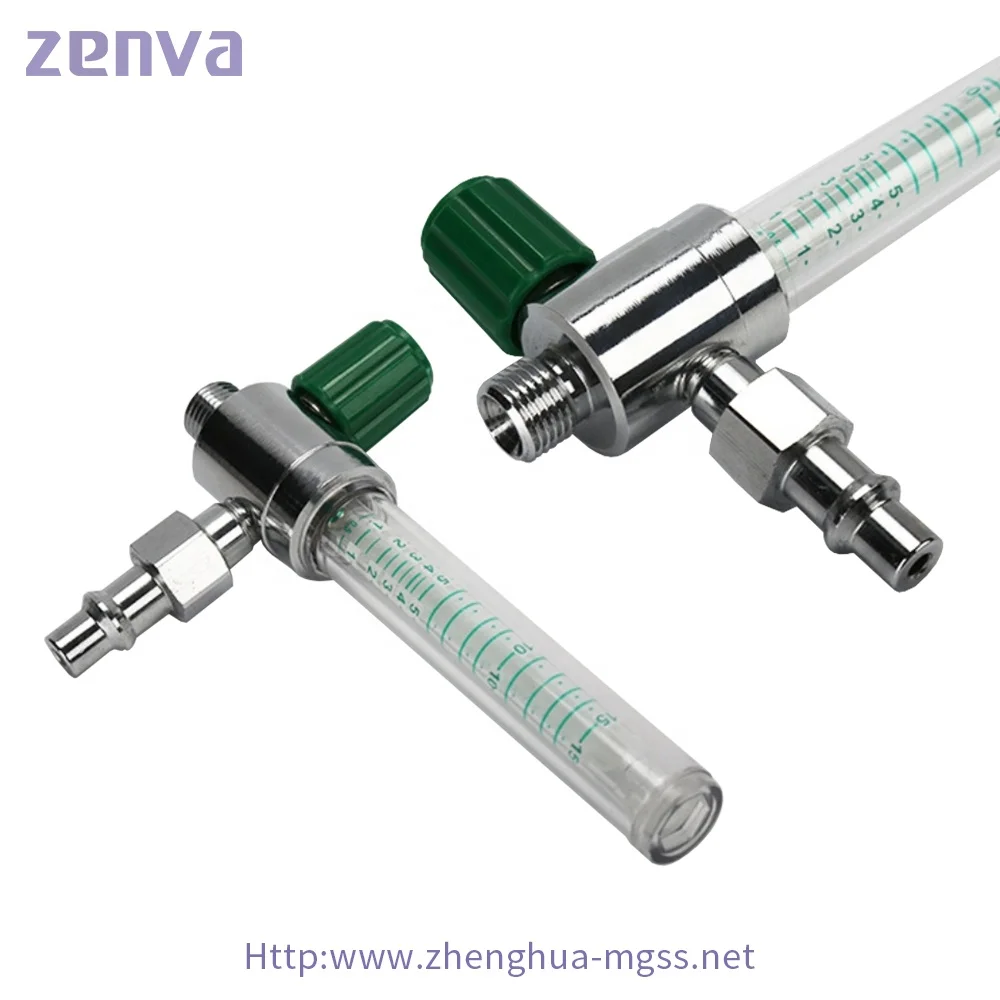 Zenva China Manufacturer Cheap Price Medical Oxygen Flowmeter For Hospital Clinic