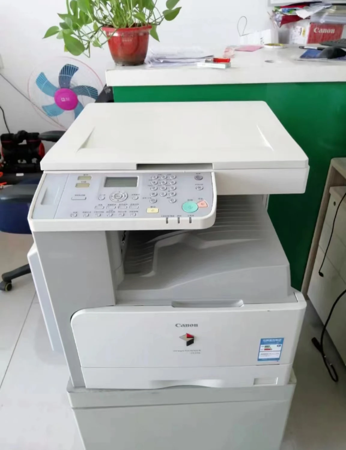 Lower Counter WIth ADF Used Copier  Image RUNNER 2422L/2420L machine