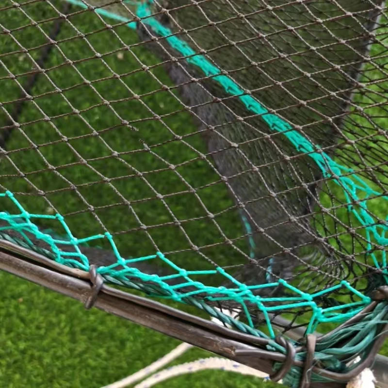 Raschel and Knotted HDPE Nylon Farm Cage Netting for Shrimp Lobster Eel Fishing Crab Trap Aquaculture