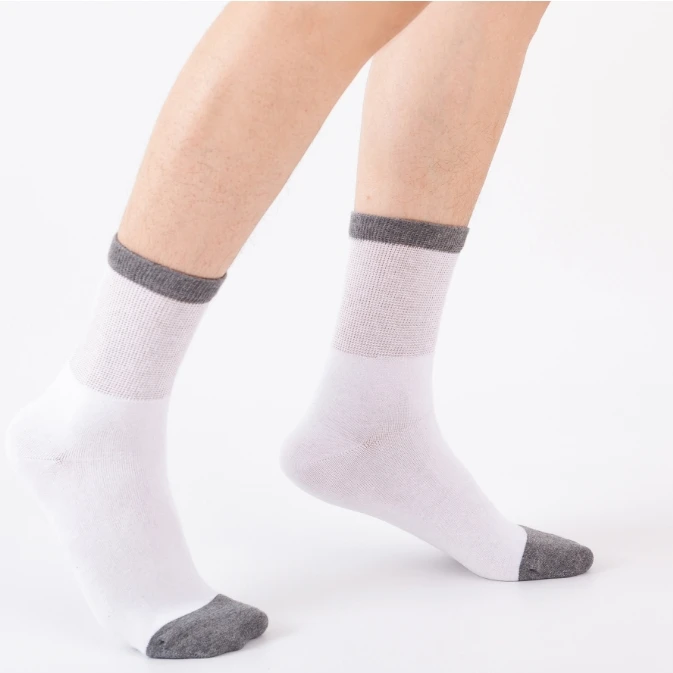 Japanese Tabi Flip Flop Socks Casual Tabi Style Split Toe Geta Wicking Cotton Socks Stylish Fun Premium V-Toe Big Toe Men Socks