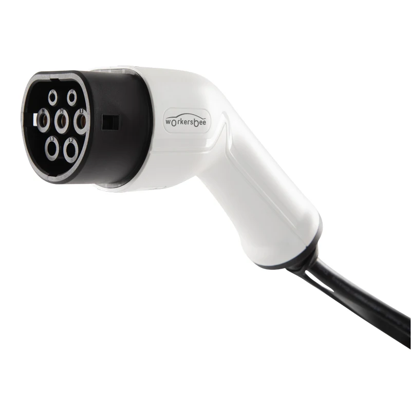  Фиксированный разъем 13 A 16 iec 62196 Тип 2 ev IP66 гнездовой типа для портативного зарядного устройства