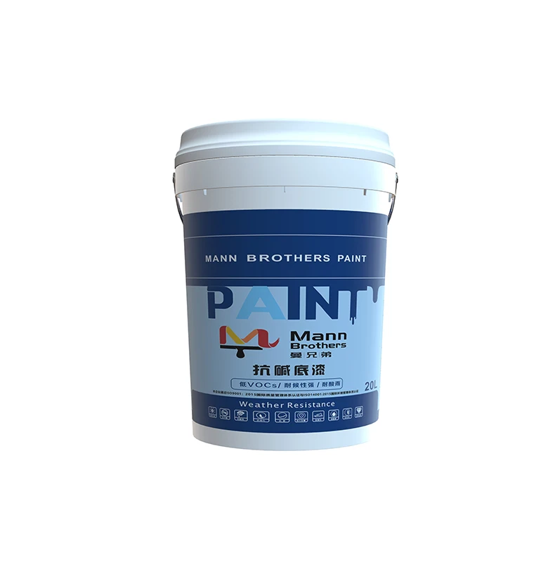 Alkali resistant exterior wall primer liquid paint for plaster and natural stone
