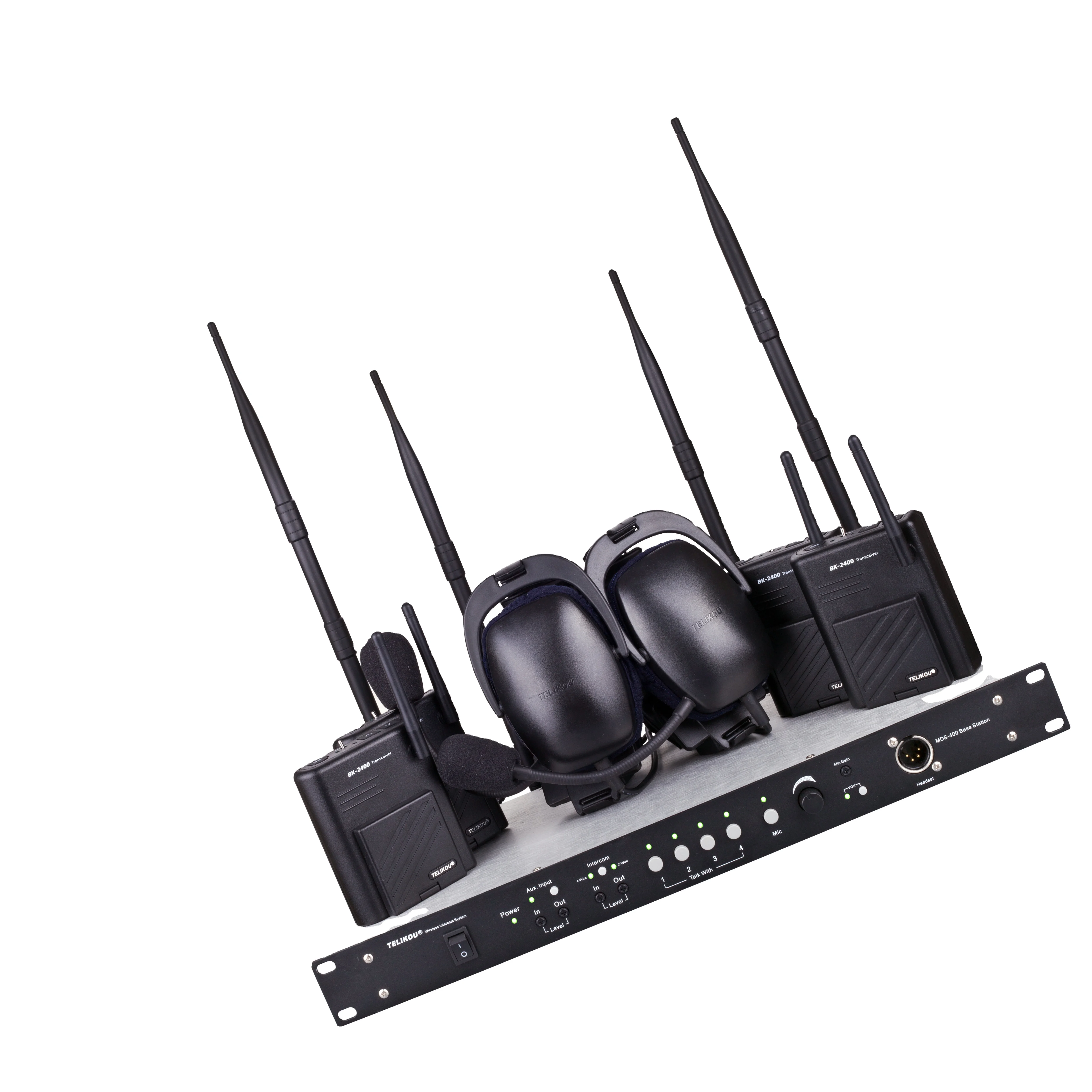 Специальная система для концертов и мероприятий полнодуплексный четырехканальный 2 4G цифровой беспроводной