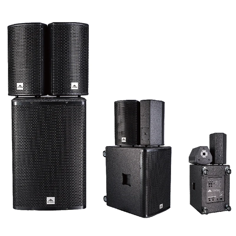 2023 Hot Sales Professional Audio Sound Equipment High Powered Compact 15 inch subwoofer PA 2.1 speaker system