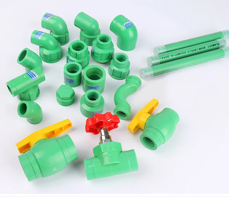 New style non-toxic PPR water supply pipes fittings ppr accessories manufacturer