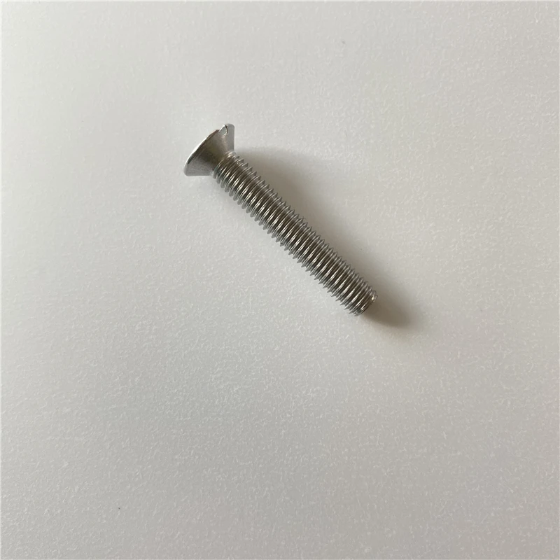 Cross Reed Counter Flat Head Machine Screws With Dog Point Screw Phillips Drive 6-32 X 5/16 Recessed Countersunk