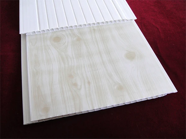 new design building material Rectangle 20cm width pvc panel for wall and ceiling