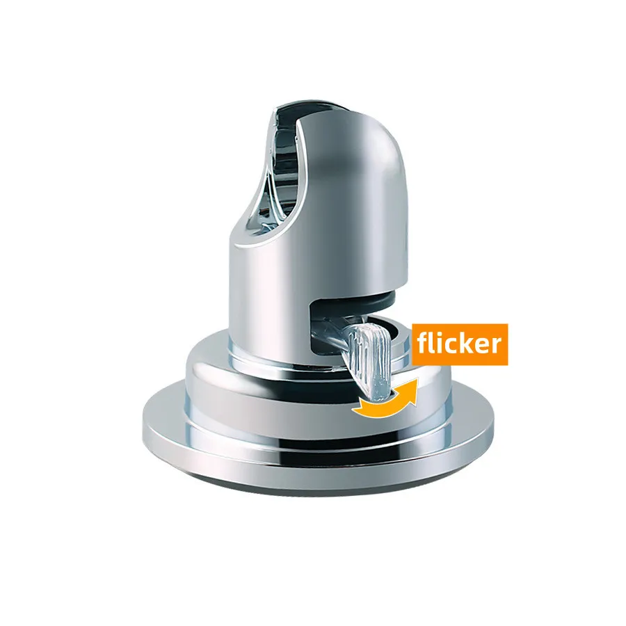 Vacuum Suction Cup Shower Head Wall Mount Holder Adjustable Hand Shower head Bracket