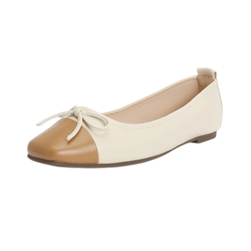 Женские балетки контрастных цветов