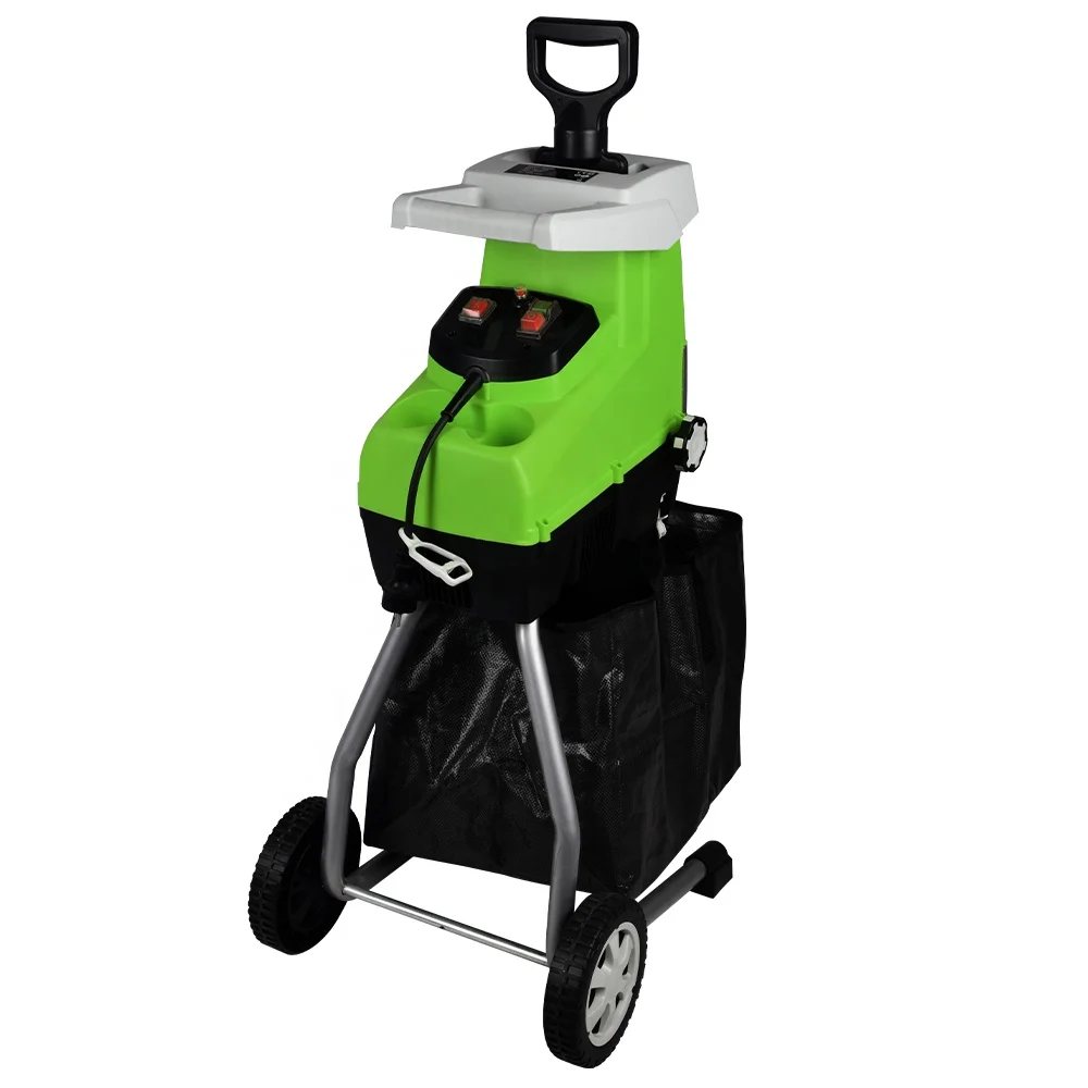 
Vertak Garden 2800W Big Collecting Bag Wood Cutter Shredder Electric Leaf Chipper Shredder Machine 