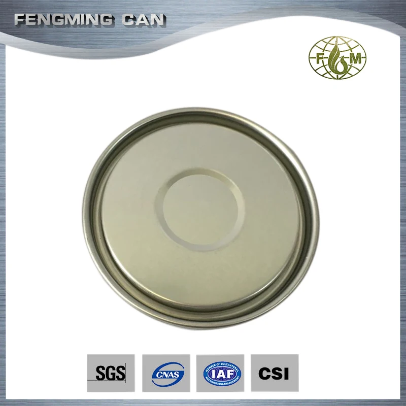 300ml round silver tin plate paint can with metal cover wholesale