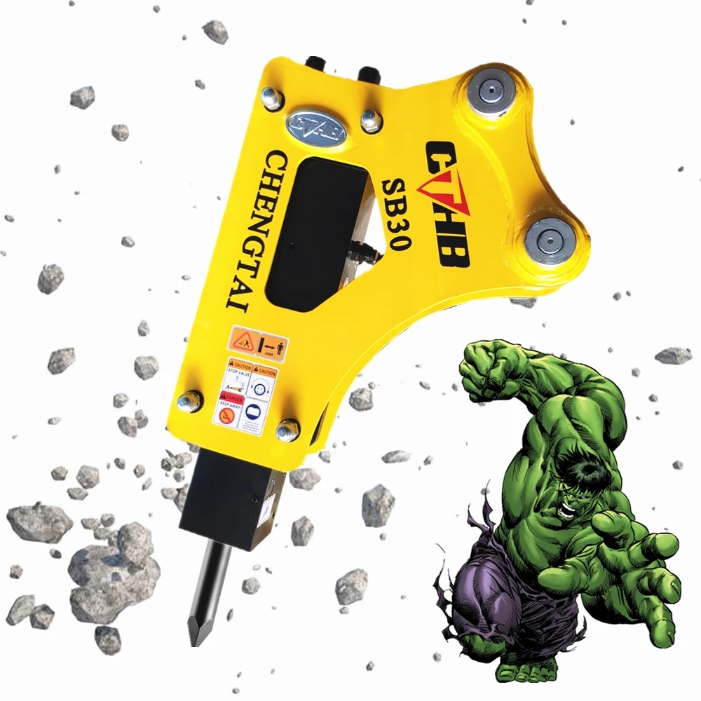 INDECO hydraulic hammer for construction demolition