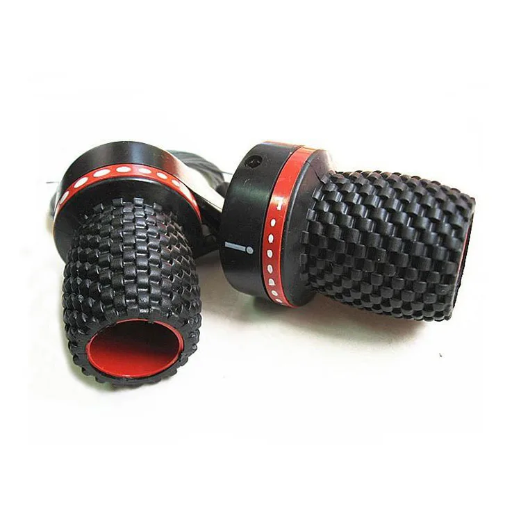 
rear derailleur and brake lever MTB Bike Bicycle Twist Grip Gear Shifters 