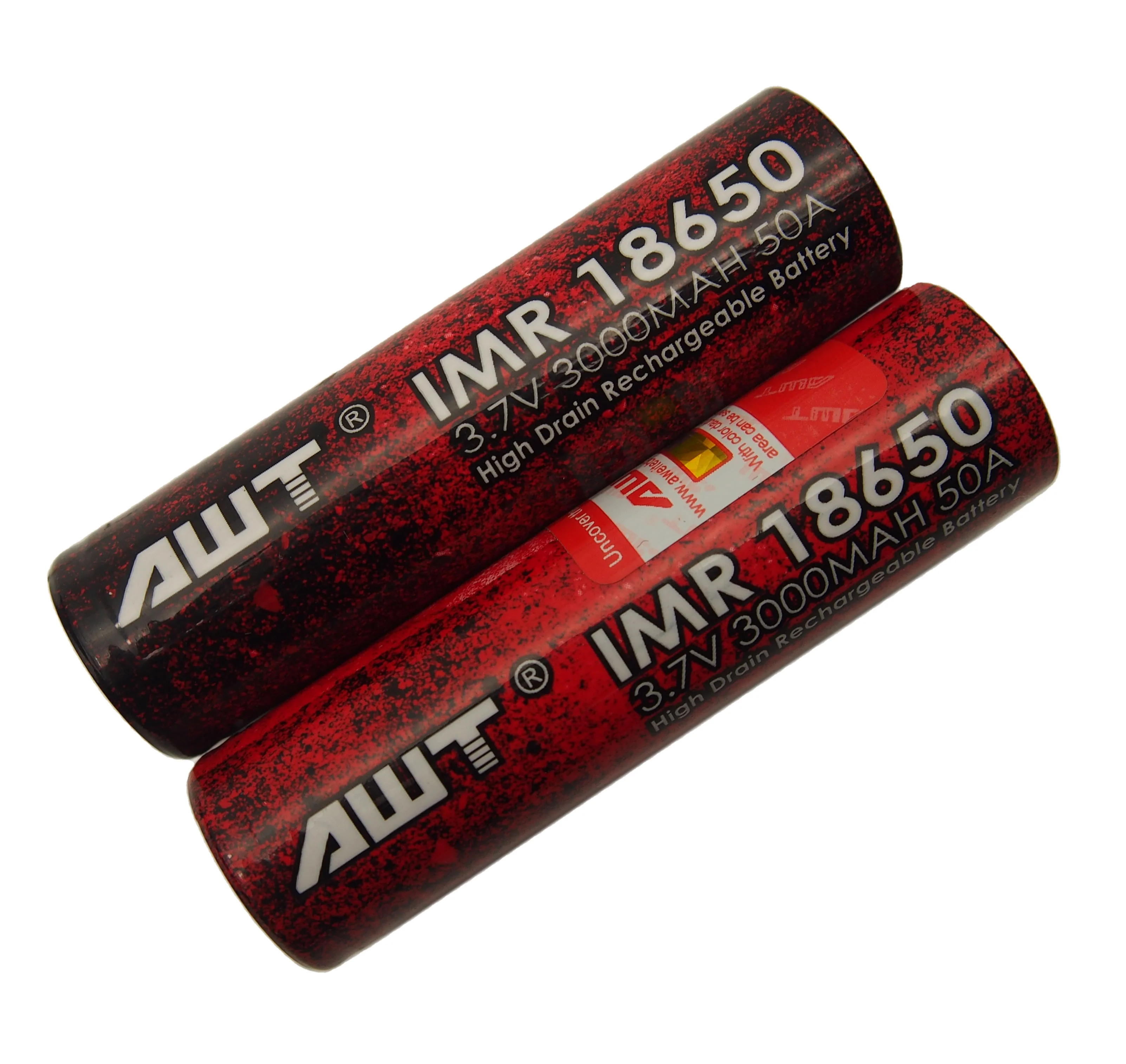 High repurchase rate AWT 18650 3000mah 50A batterie lithium inr 18650-15l 120  lithium bottle battery for electric