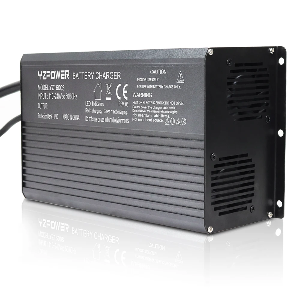 YZPOWER YZ1600S 87.6V20A Battery Charger for 72V LiFePO4 battery of , RV batteries, energy storage batteries
