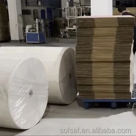 Raw Material Jumbo Tissue Paper Parent Mother Roll Toilet Paper