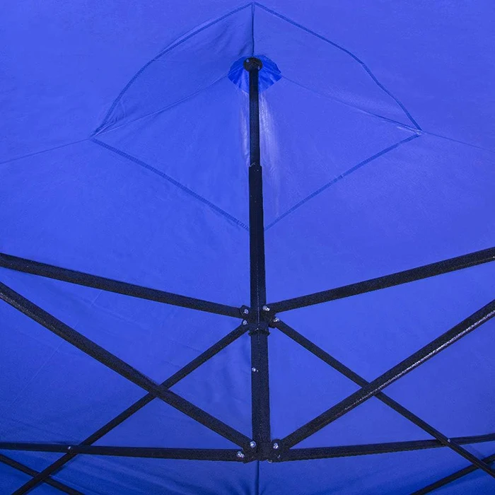 Promotional Outdoor Advertising Business Roof Pop up Waterproof Shade 10*10FT Gazebo 600D Custom Printed Folding Canopy Tent