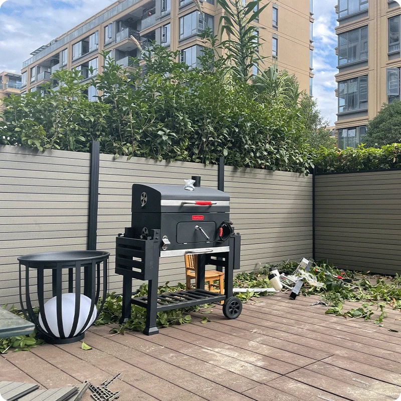 Budget Wpc Garden Fence Panel In New Trendy And Classic Style Fences