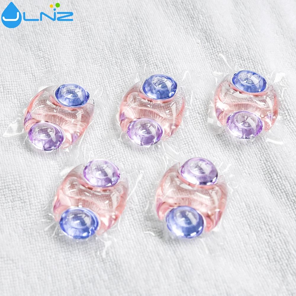 OEM cleaning product laundry beads cloth washing detergent pods liquid 3 in 1 laundry pods 2023 new products