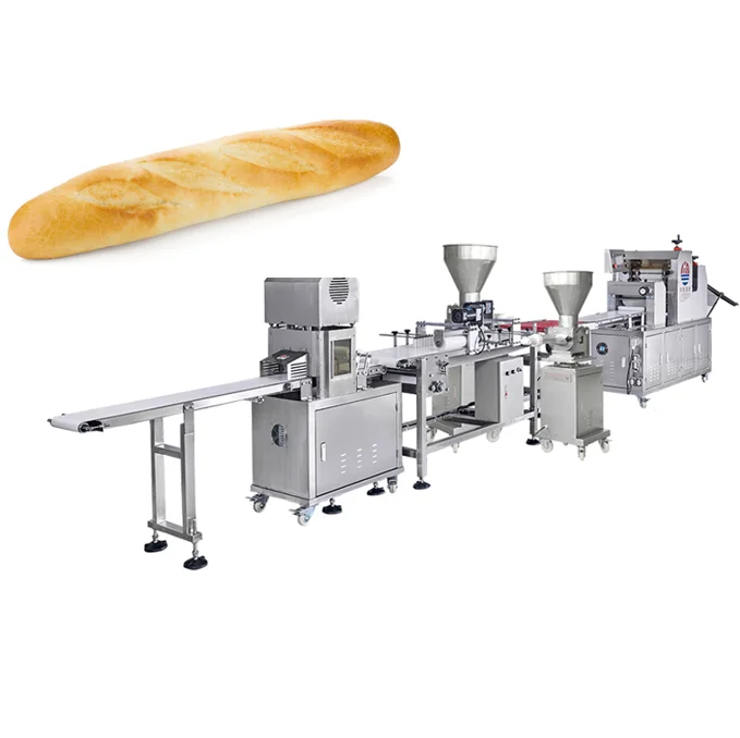 Automatic Complete Bread Making Machine Production Line Machine a Pain Industriel Machined Product Farin De Fruit a Pain De Glac