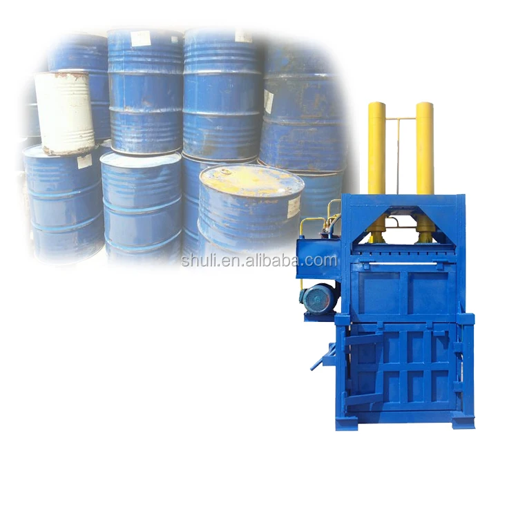 Hydraulic Vertical waste paper/cardboard/plastic bottles/press and baler