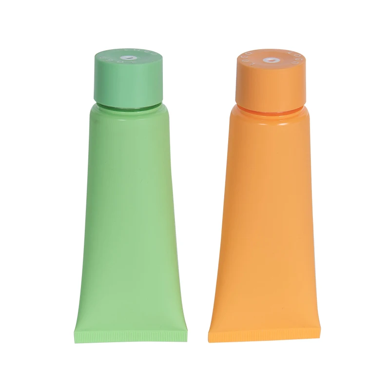 OEM Biodegradable Tube Packaging Cane Sugar Tube Cosmetics Hand Cream Cosmetic Tube With Screw Lid