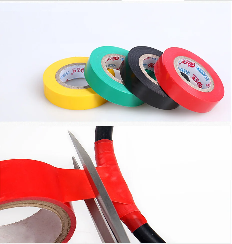 Heavy Duty Strong PVC Duct Tape Great for Electrical Wire Bundling and Insulation