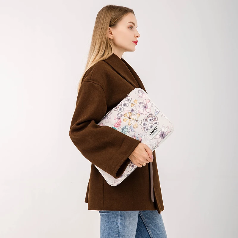 Kinmac Flower 04 360 Protective Water Resistant 15 inch 15.6 inch Laptop Notebook Case Bag Sleeve for 15.6 inch Laptop