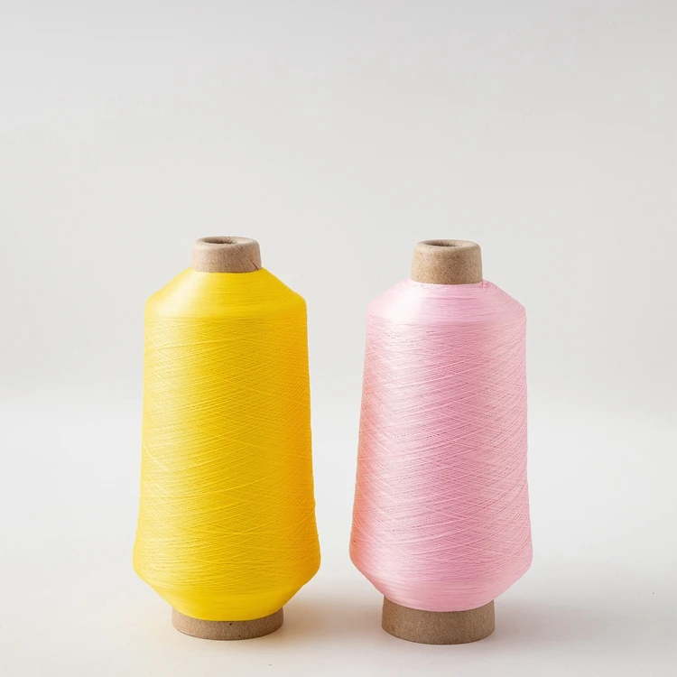 Wholesale Colored Polyester Nylon Thread Spandex Covered Yarn For Socks High-Strength