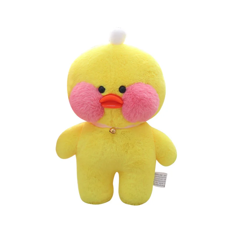 cute lalafanfan cafe mimi duck plush toys mimi duc yellow duck plush toy for children cute mini anima